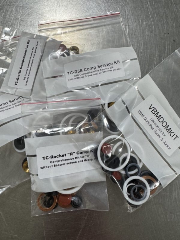 Service kit for espresso machines (Rocket and others)