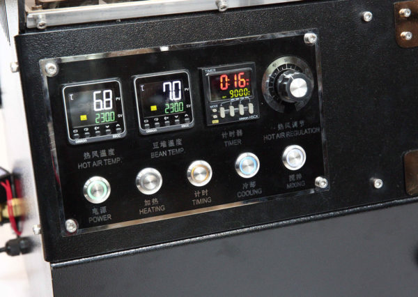 CRA Technology 1.5kg roaster controls