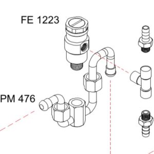 Alex/Alex Duetto III (and later) Expansion valve complete