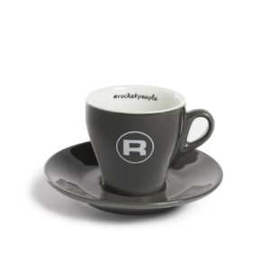 Rocket Espresso branded Flat White cups