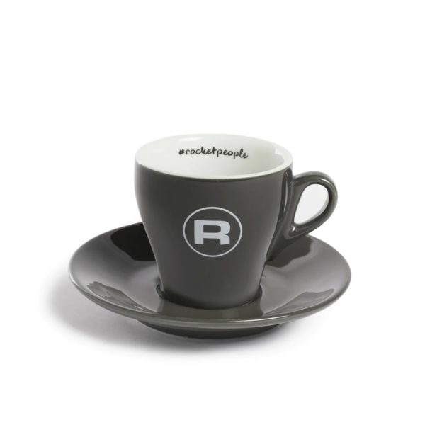 Rocket Espresso branded Flat White cups