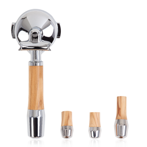 ECM Manufacture Olive Wood Toggle Valve Handle Set - 89493