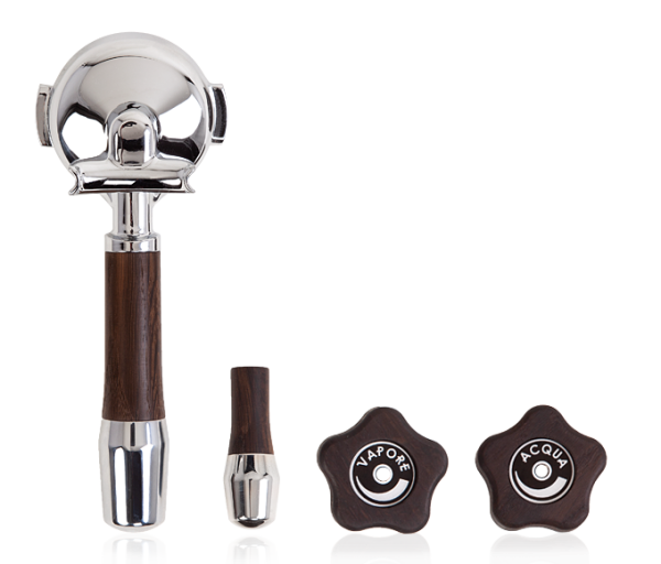 ECM Manufacture Smoked Oak Rotary Handle Set - 89496