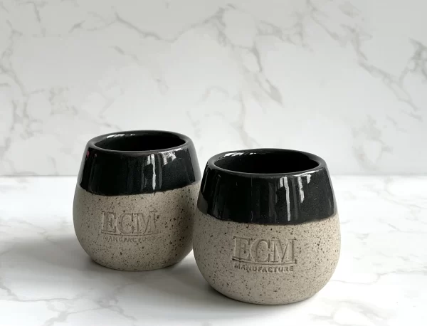 ECM Stoneware Espresso cup x 2