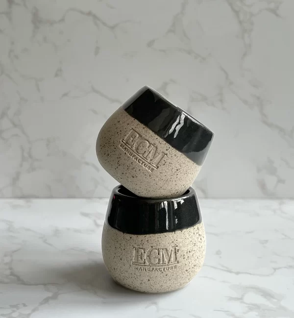 ECM Stoneware Espresso cup x 2 - Image 2